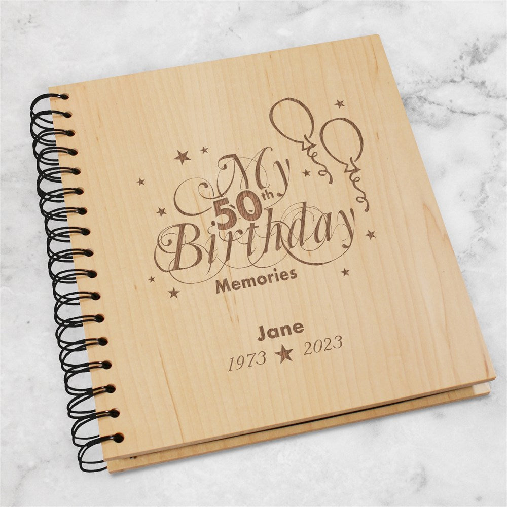 50th Birthday Memories Photo Album
