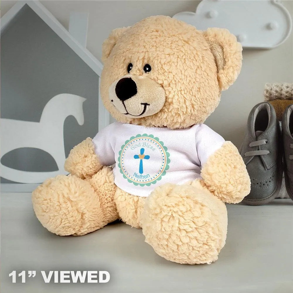 Blessing Boy Personalized Bear-Personalized Keepsake-Sunny Jar Personalized Gifts