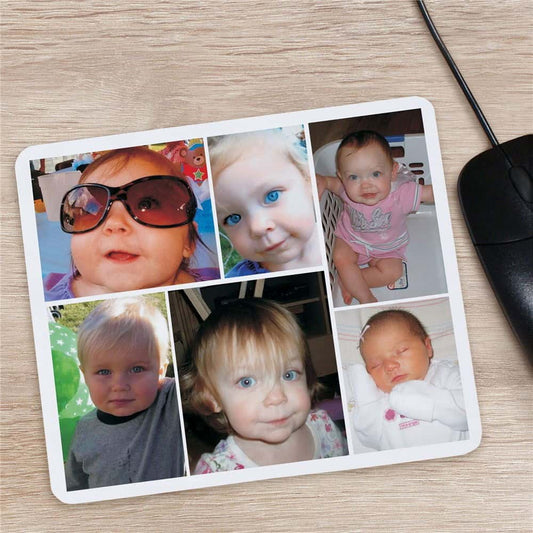 Collage Photo Mouse Pad-Sunny Jar Personalized Gifts