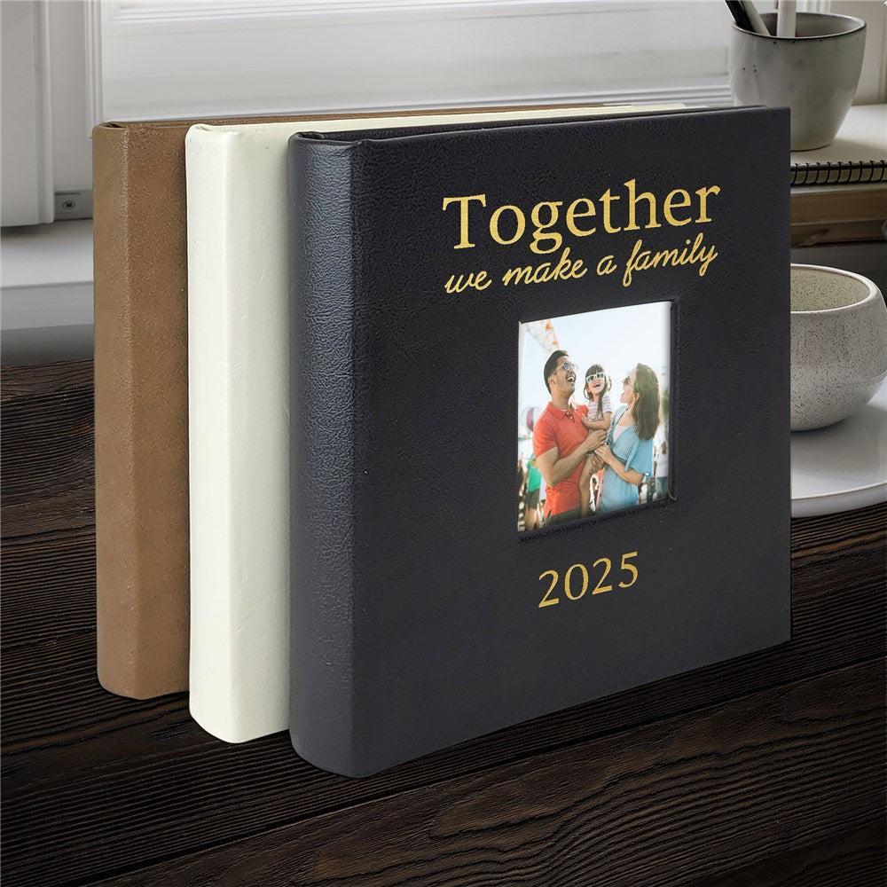 Engraved Together We Make a Family Photo Album-Sunny Jar Personalized Gifts