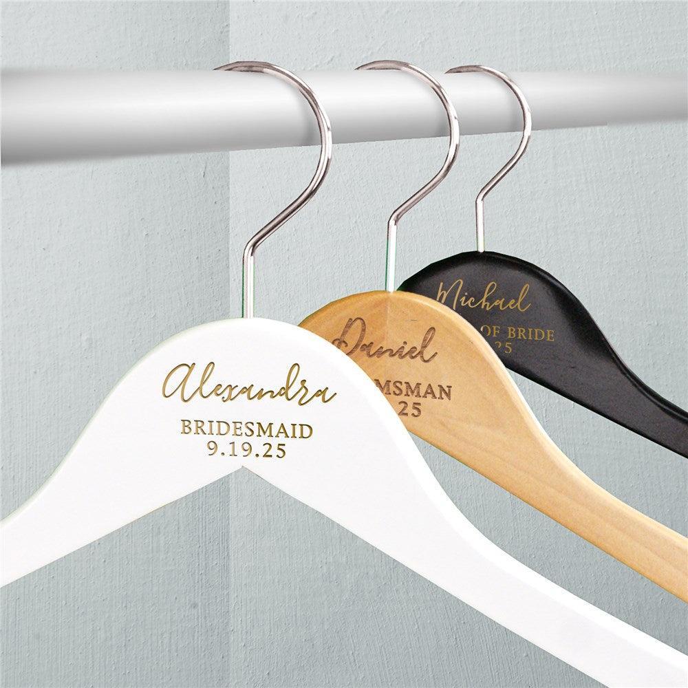 Engraved Wedding Name Title Date Party Hanger-Sunny Jar Personalized Gifts
