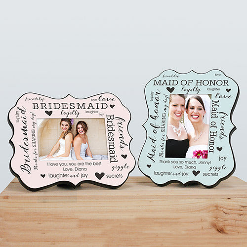 Personalized Bridal Party Benelux Frame