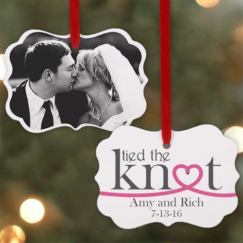 Personalized Wedding Photo Ornament-Sunny Jar Personalized Gifts