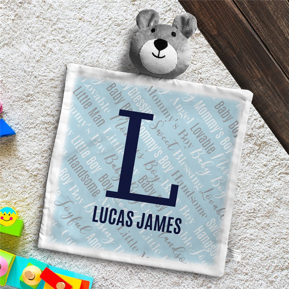 Personalized Baby Name Bear Lovie