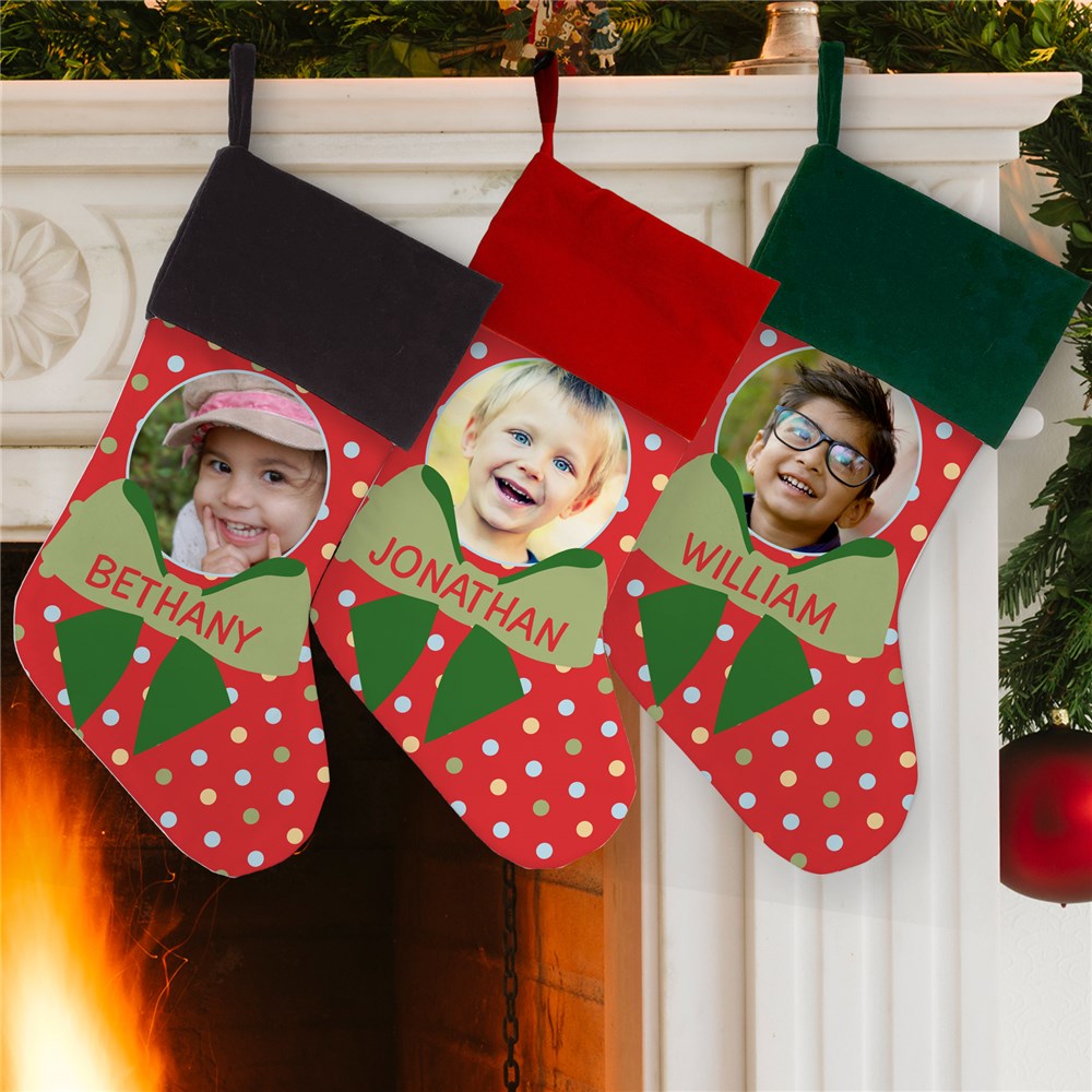 Polka Dot Picture stocking