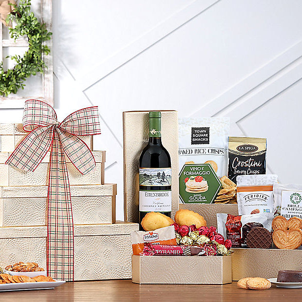 Edenbrook Vineyards Cabernet: Wine Gift Tower