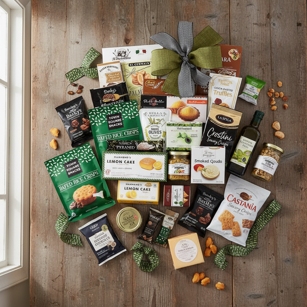 The Connoisseur Gourmet Gift Basket – Wine Country Sweet & Savory Treats