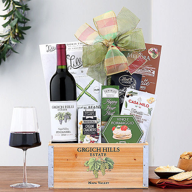 Grgich Hills Zinfandel: Wine Gift Basket