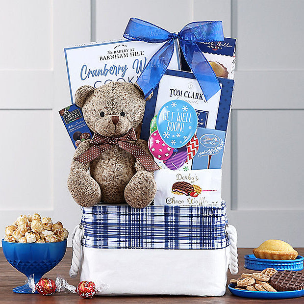 Bear Hugs: Get Well Gift Basket