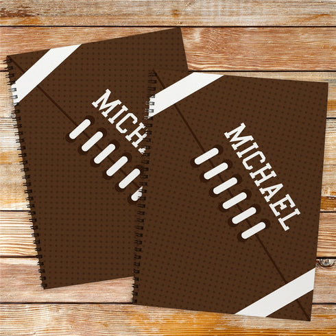 Personalized Football Notebook Set - Sunny Jar Personalized™