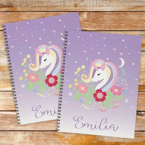 Personalized Unicorn Notebook Set - Sunny Jar Personalized™