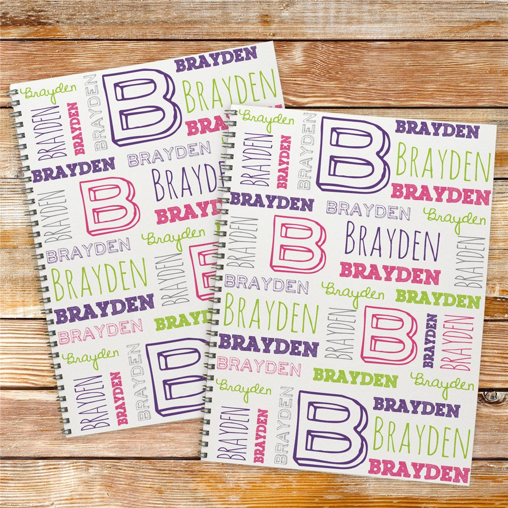 Personalized Kid's Name Notebook Set - Sunny Jar Personalized™