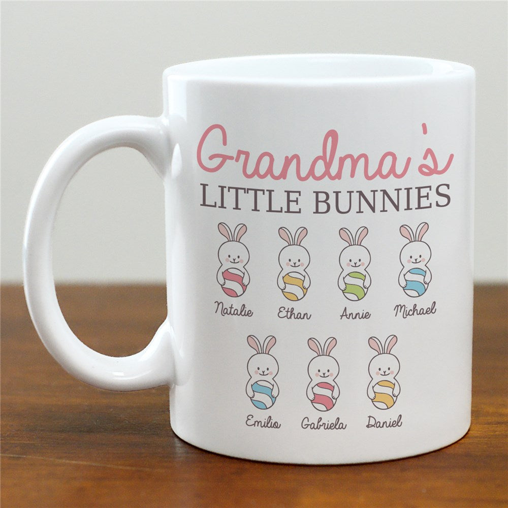 Personalized Grandma's Little Bunnies Mug - Sunny Jar Personalized™