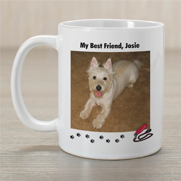 My Best Friend Dog Personalized Photo Coffee Mug - Sunny Jar Personalized™