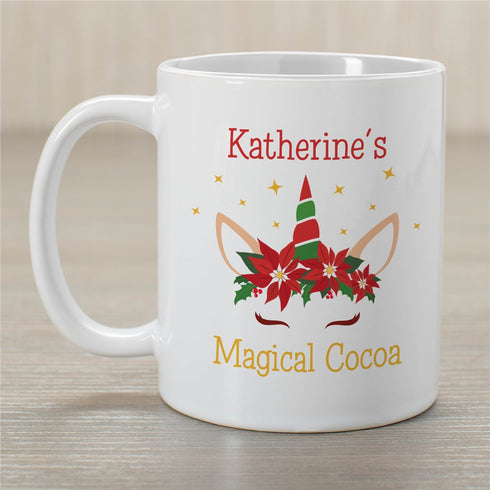 Personalized Yellow Unicorn Magical Cocoa Mug - Sunny Jar Personalized™