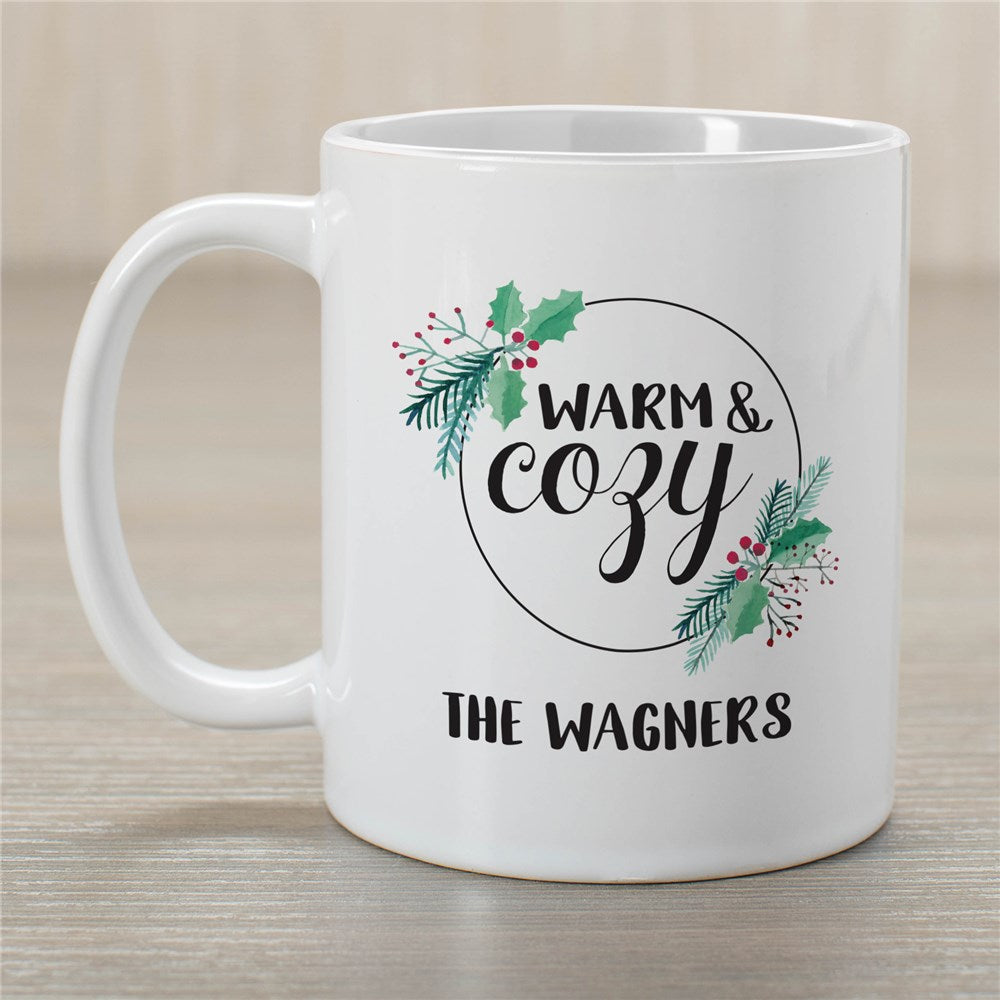 Personalized Warm & Cozy Coffee Mug - Sunny Jar Personalized™