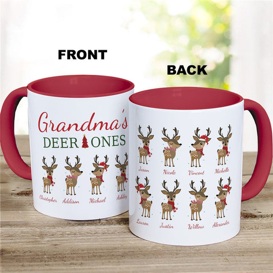 Personalized Reindeer Family Mug - Sunny Jar Personalized™