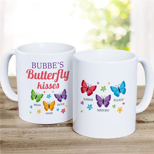 Personalized Butterfly Kisses Mug - Sunny Jar Personalized™