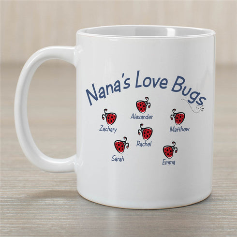 Love Bugs Personalized Mug - Sunny Jar Personalized™