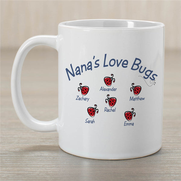 Love Bugs Personalized Mug - Sunny Jar Personalized™