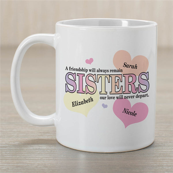 Sisters Friendship Coffee Mug - Sunny Jar Personalized™