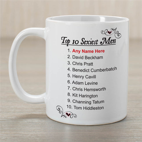 Sexiest Men Personalized Mug - Sunny Jar Personalized™