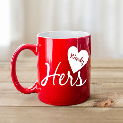 Personalized His and Hers Mugs - Sunny Jar Personalized™