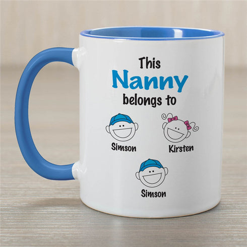 Personalized This Grandma Belongs to coffee Mug - Sunny Jar Personalized™