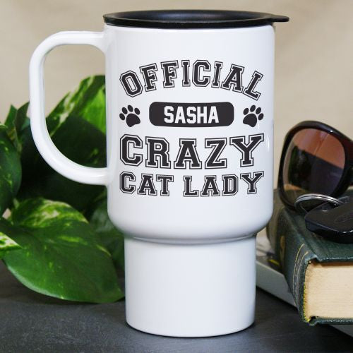 Personalized Crazy Cat Lady Mug - Sunny Jar Personalized™