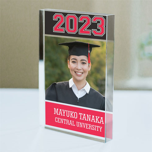 Personalized Graduation Photo Acrylic Keepsake - Sunny Jar Personalized™