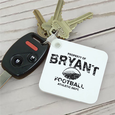 Personalized Property Of Sports Key Chain - Sunny Jar Personalized™