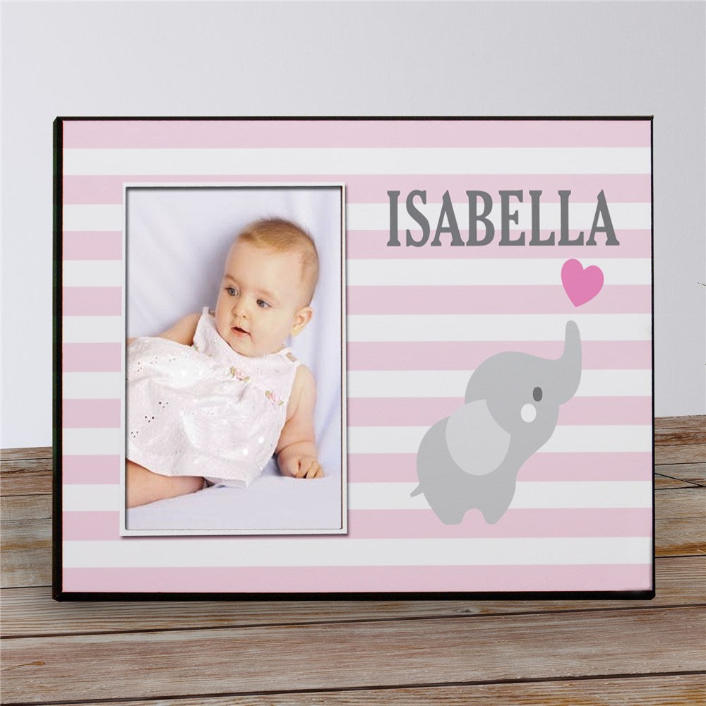 Personalized Elephant Baby Photo Frame - Sunny Jar Personalized™