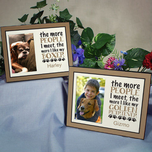 Personalized Pet Printed Frame - Sunny Jar Personalized™