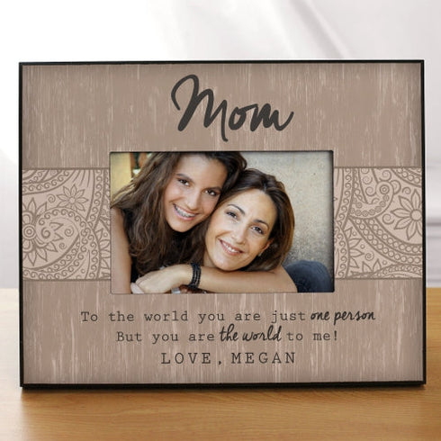 The World To Me Frame - Sunny Jar Personalized™