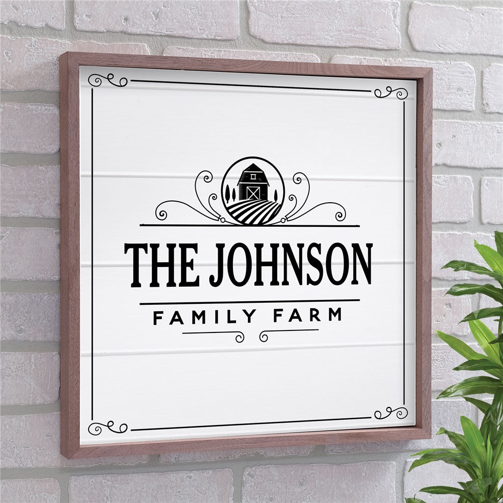 Personalized Family Farm 16x16 Pallet - Sunny Jar Personalized™