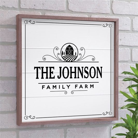 Personalized Family Farm 16x16 Pallet - Sunny Jar Personalized™