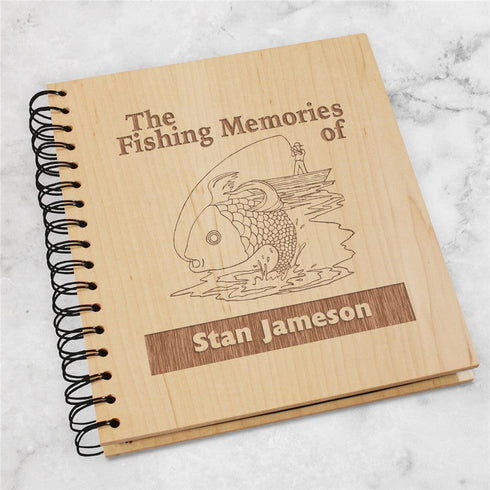 Personalized Fishing Photo Album - Sunny Jar Personalized™