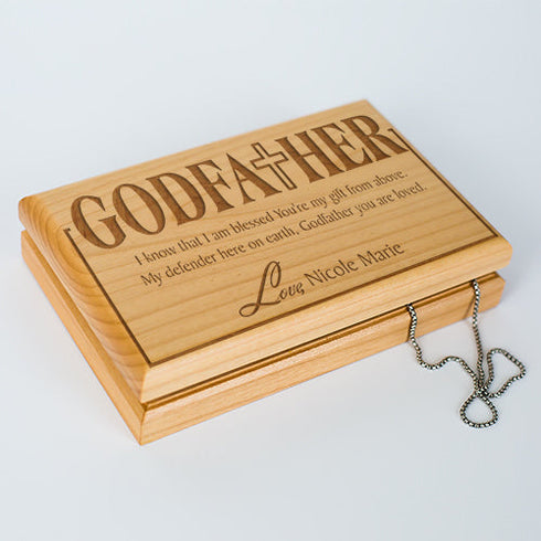 Godfather Personalized Valet Box - Sunny Jar Personalized™