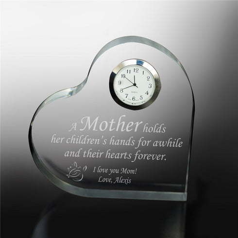 Personalized Mother Keepsake Clock - Sunny Jar Personalized™