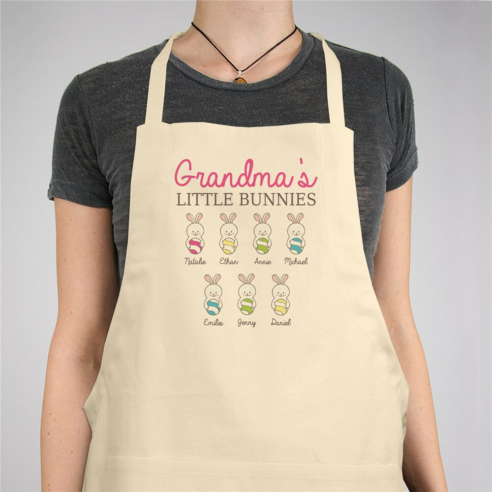 Personalized Grandma's Little Bunnies Apron - Sunny Jar Personalized™