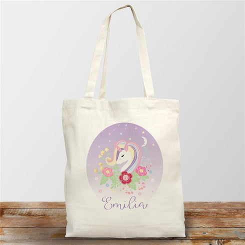 Personalized Unicorn Tote Bag - Sunny Jar Personalized™