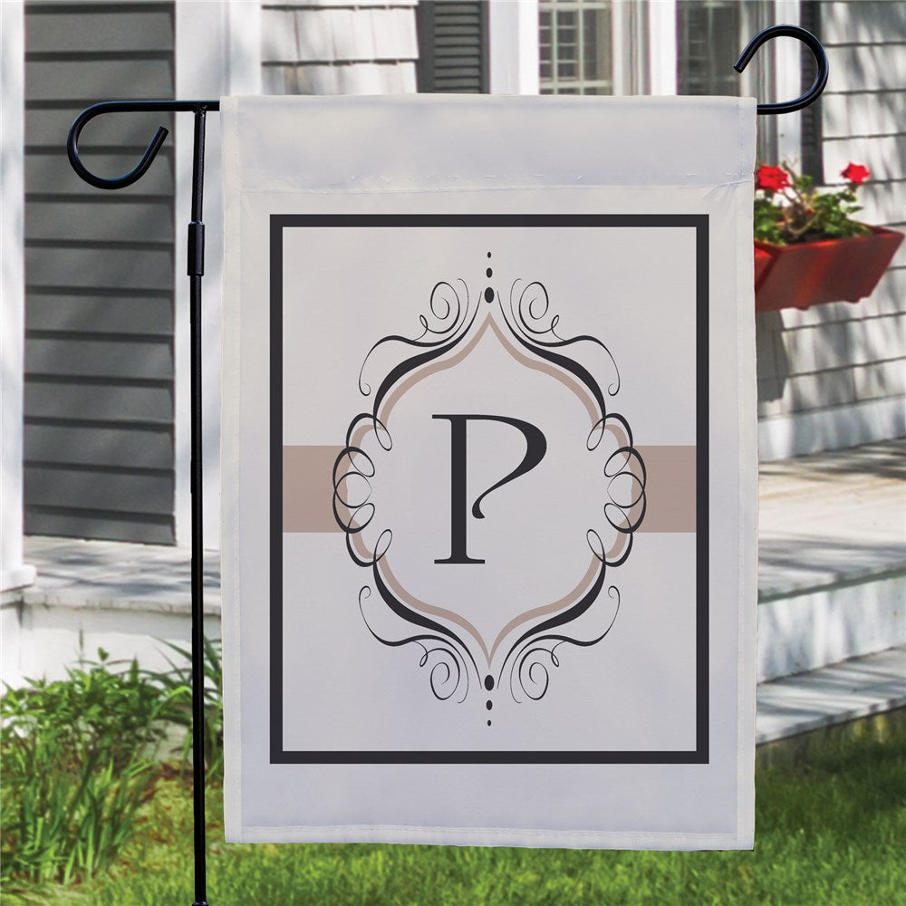 Monogram Personalized Garden Flag - Sunny Jar Personalized™