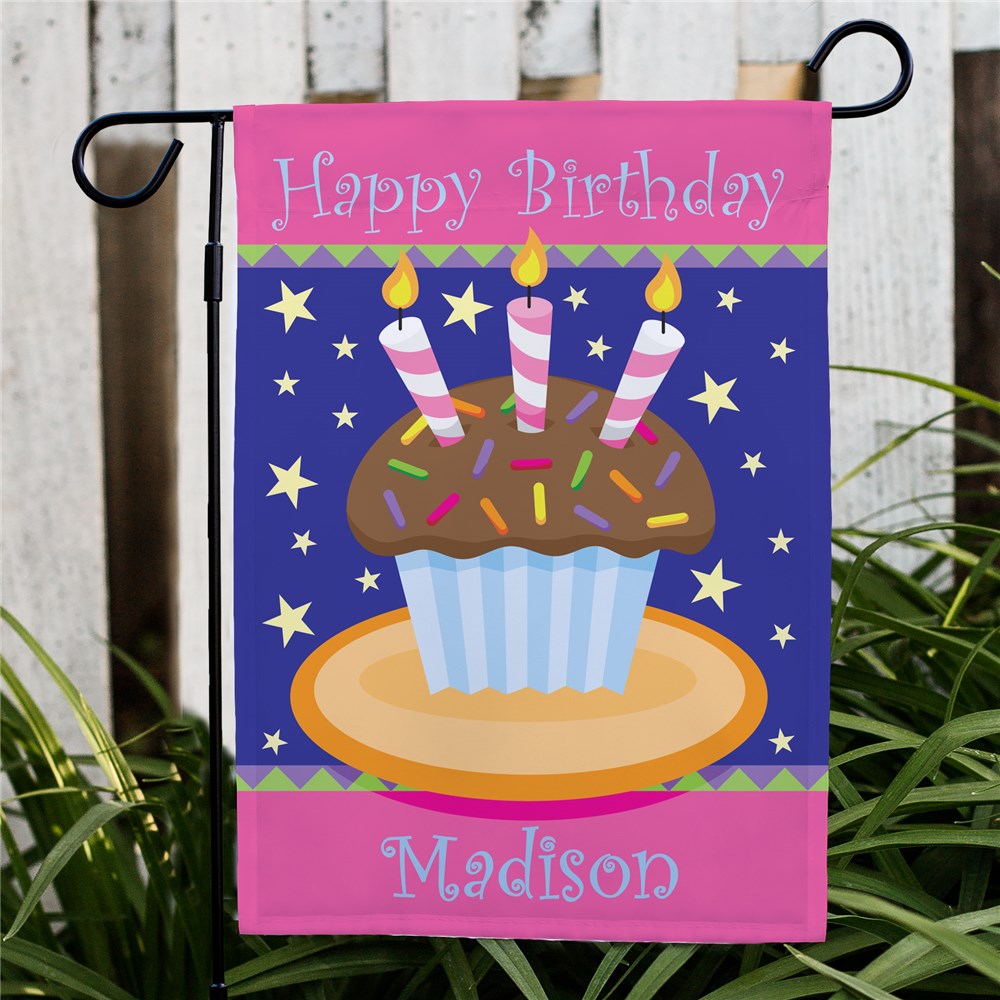 Birthday Garden Flag - Sunny Jar Personalized™