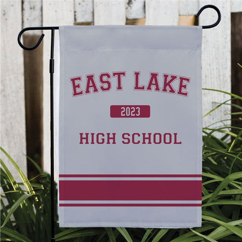 Personalized High School Pride Garden Flag - Sunny Jar Personalized™