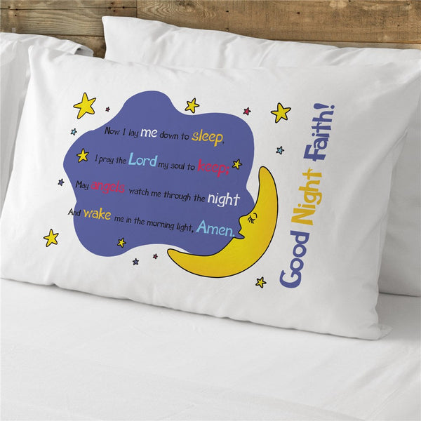 Personalized Bedtime Prayer Pillowcase - Sunny Jar Personalized™