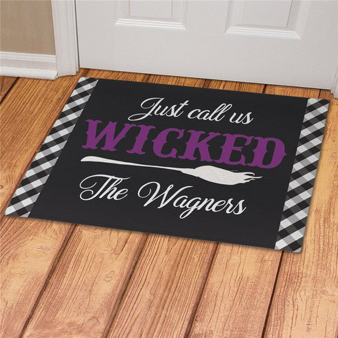 Personalized Wicked Doormat - Sunny Jar Personalized™