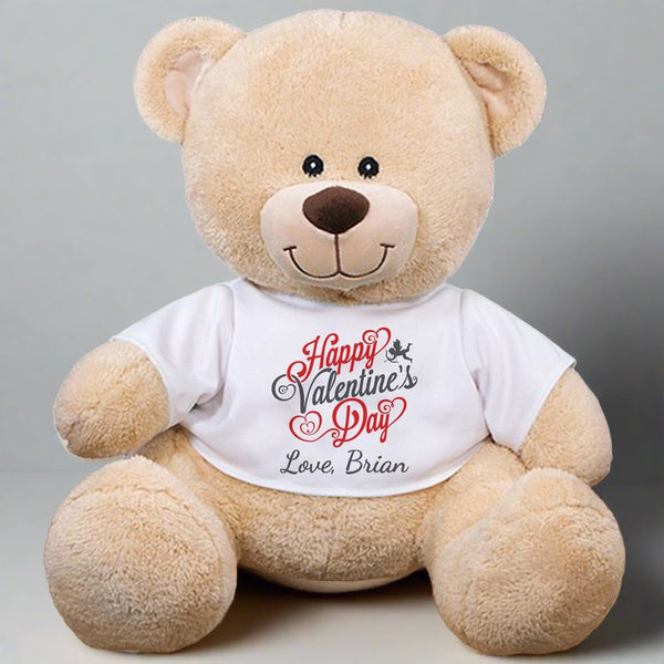 Personalized Happy Valentines Day Bear - Sunny Jar Personalized™