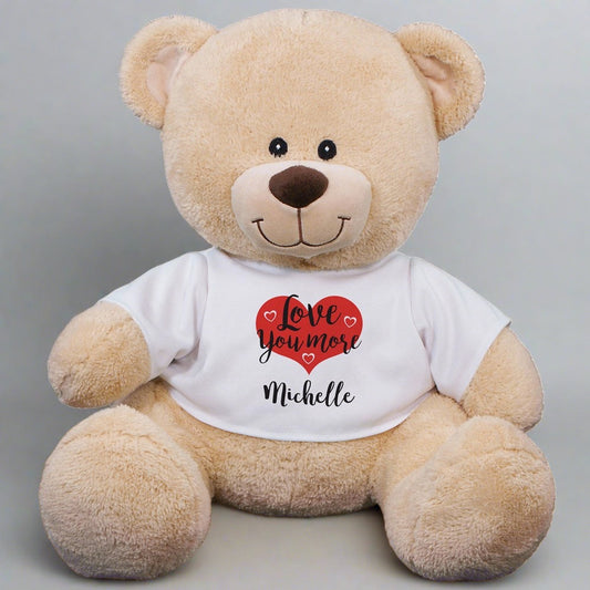 Personalized Love You More Bear - Sunny Jar Personalized™