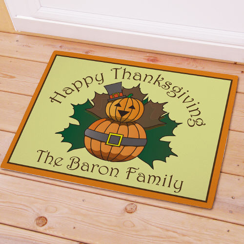 Personalized Thanksgiving Doormat - Sunny Jar Personalized™