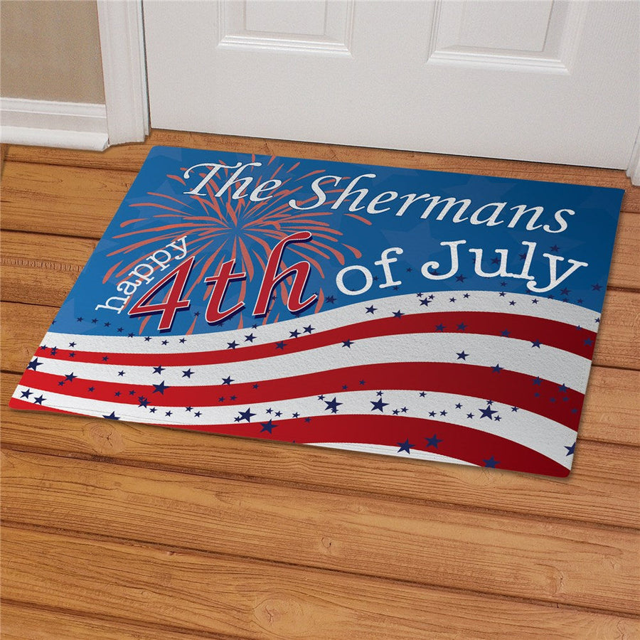 Personalized 4th of July Doormat - Sunny Jar Personalized™